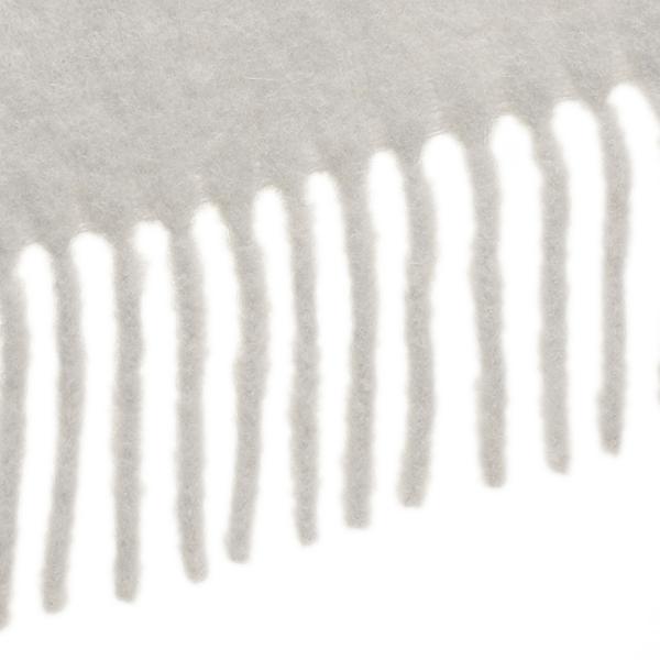 MARNI（マルニ） マフラー ロゴラベル フリンジ 大判 ストール グレー