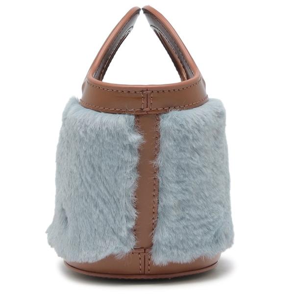 マルニ ハンドバッグ ショルダーバッグ トロピカリア マイクロバッグ フェイクファー ブルー レディース MARNI BMMP0067U0 P8681 00B26 MARNI（マルニ） ハンドバッグ ショルダーバッグ トロピカリア