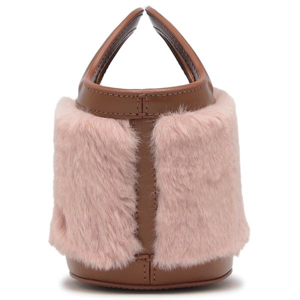 マルニ ハンドバッグ ショルダーバッグ トロピカリア マイクロバッグ フェイクファー ピンク レディース MARNI BMMP0067U0 P8681 00C09の画像