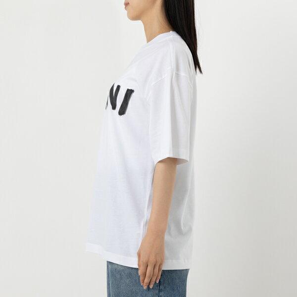 JIL SANDER☆マルニ ロゴ 半袖 コットン Tシャツ オーバーサイズ