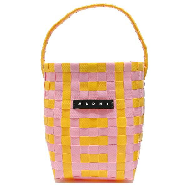 MARNI（マルニ） ハンドバッグ かごバッグ ポッドキッドバッグ ピンク