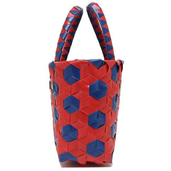 MARNI かごバッグ 青 赤 MARNI かごバッグ 青 赤