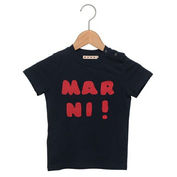 マルニ Tシャツ カットソー ベビー ロゴ キッズ 子供服 MARNI M00916M00HZMT65B｜axes｜03