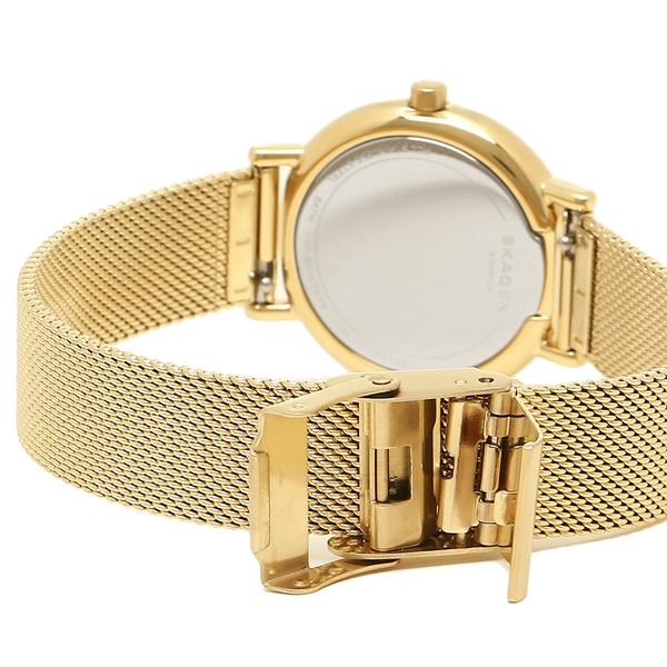 【新品】SKAGEN SIGNATUR イエローゴールド ユニセックスウォッチ 新品】SKAGEN SIGNATUR イエローゴールド ユニセックスウォッチ