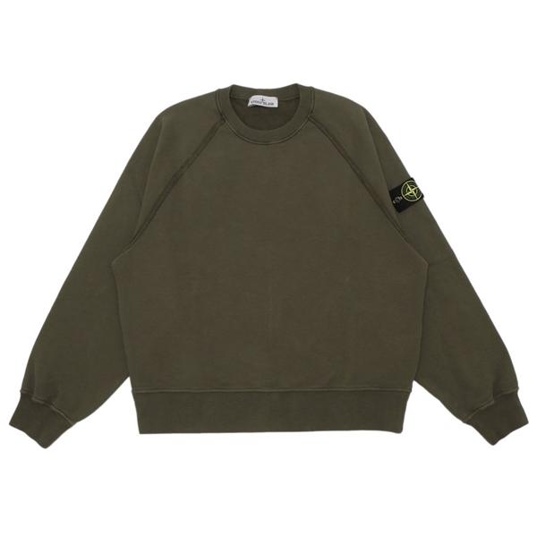 ストーンアイランド　スウェットトレーナー　カーキ　S STONE ISLAND（ストーン アイランド） スウェット トレーナー プル