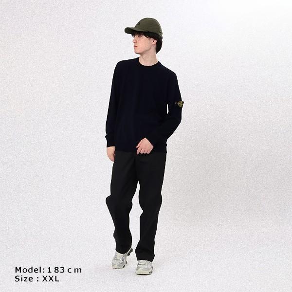STONE ISLAND（ストーン アイランド） ニット セーター ネイビー