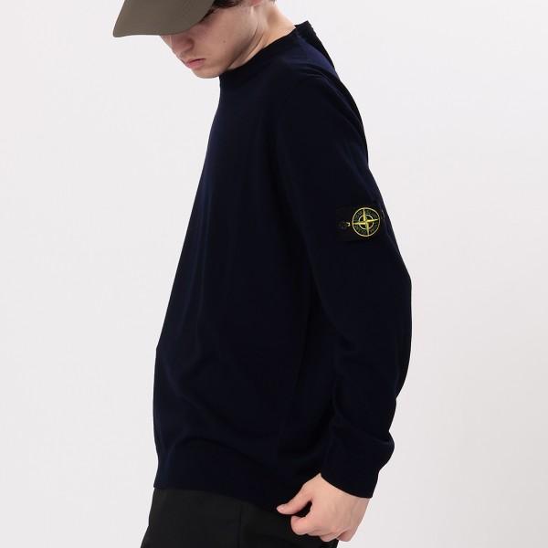 STONE ISLAND（ストーン アイランド） ニット セーター ネイビー