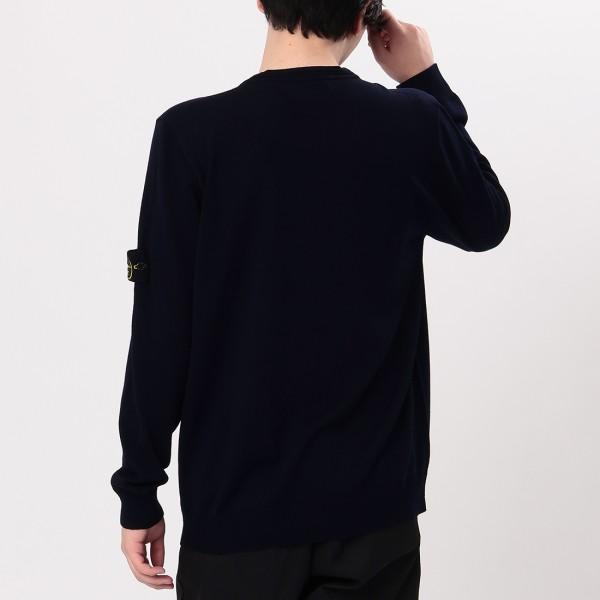 STONE ISLAND（ストーン アイランド） ニット セーター ネイビー