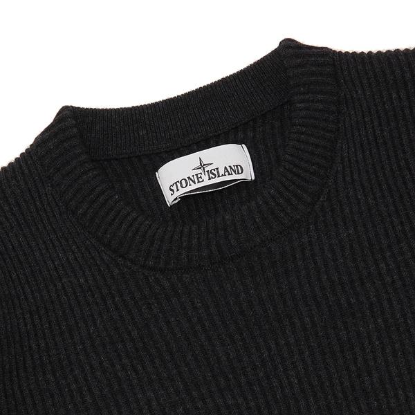 STONE ISLAND ストーンアイランド ニット セーター グレー STONE ISLAND ストーンアイランド ニット セーター グレー