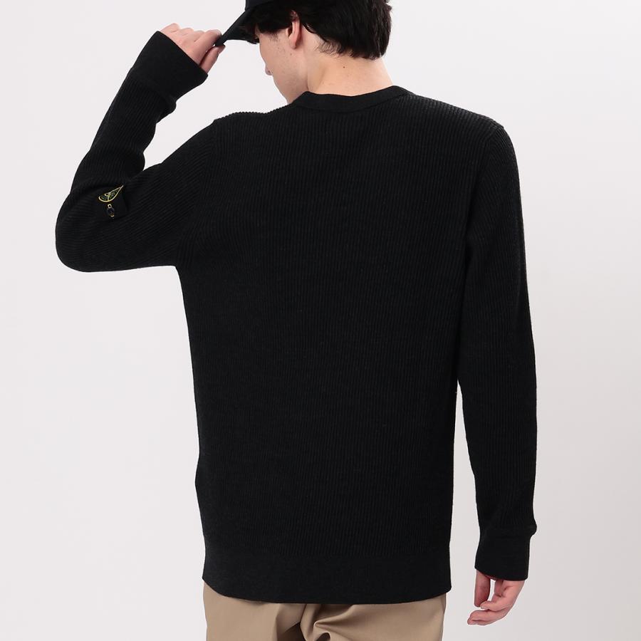 STONE ISLAND ストーンアイランド ニット セーター グレー メンズ 