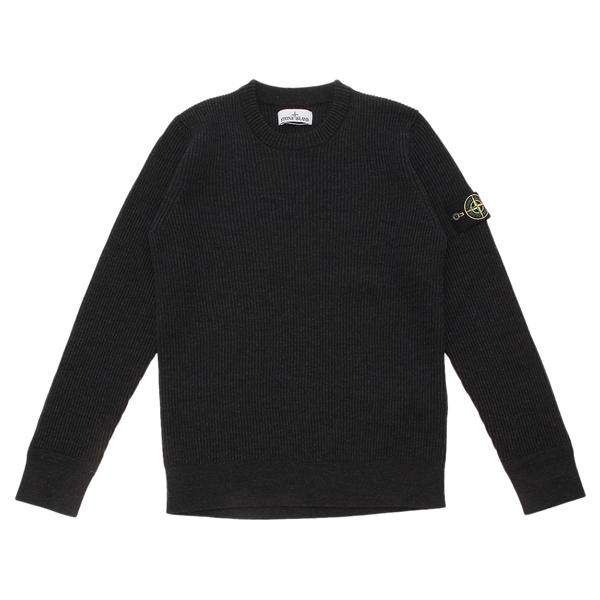 STONE ISLAND ストーンアイランド ニット セーター グレー STONE ISLAND ストーンアイランド ニット セーター グレー