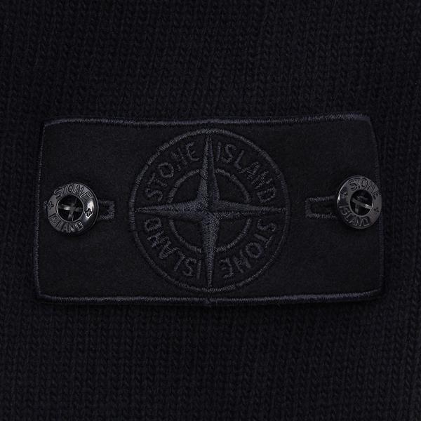 ストーンアイランド カーディガン ボレロ ネイビー メンズ STONE ISLAND 8115572FA V0020の画像