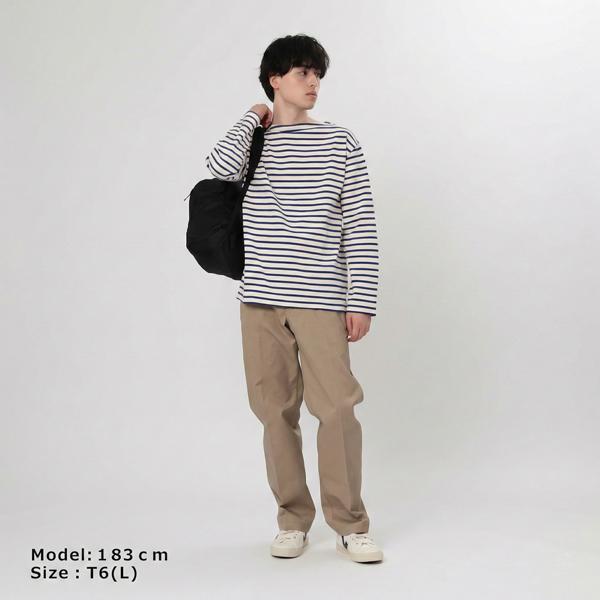 【新品未使用】SAINT JAMES T5 ウェッソン エクリュ 無地 SAINT JAMES（セントジェームス） ウエッソン エクリュマリン : AXES