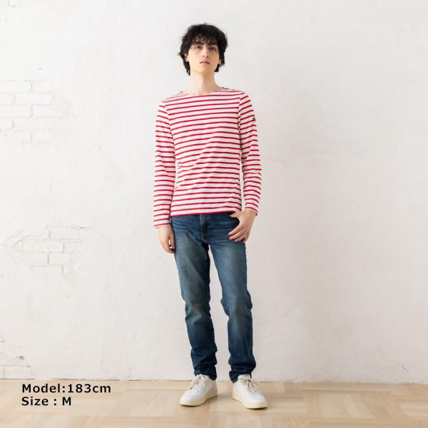 SAINT JAMES セントジェームス Tシャツ カットソー レッド