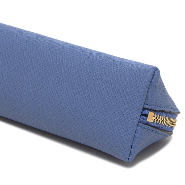 Smythson スマイソン ポーチ パナマ ペンシルケール ブルー Smythson スマイソン ポーチ パナマ ペンシルケール ブルー
