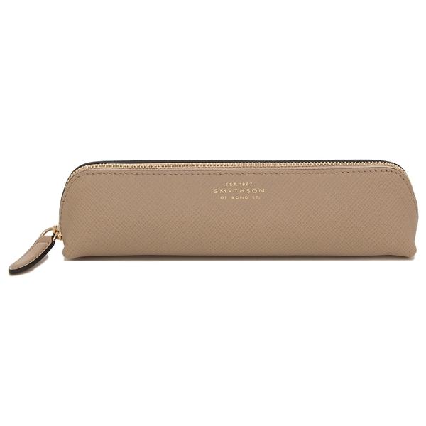 Smythson スマイソン ポーチ パナマ ペンシルケール ベージュ Smythson スマイソン ポーチ パナマ ペンシルケール ベージュ