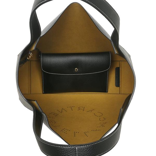 ステラマッカートニー トートバッグ エコソフト ブラック レディース STELLA McCARTNEY 502793 WP0057 1000 A4対応の画像