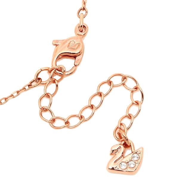 スワロフスキー ネックレス ペンダント ローズゴールド レッド クリア SWAROVSKI スワロフスキー ネックレス ペンダント ローズ