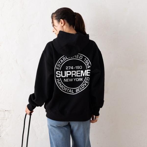 Supreme（シュプリーム） パーカー フーディー ブラック メンズ