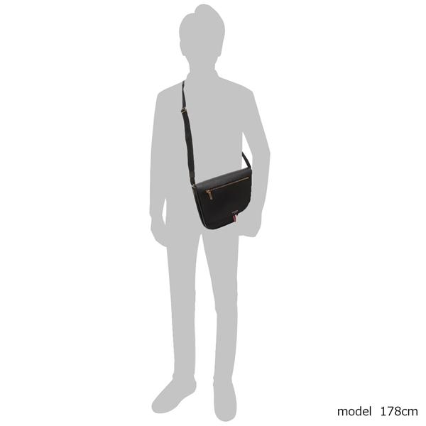 ショルダーバッグ THOM BROWNE Men Shoulder bag Black MAG143B00198 001 楽天市場】トムブラウン ショルダーバッグ リポーター ブラック