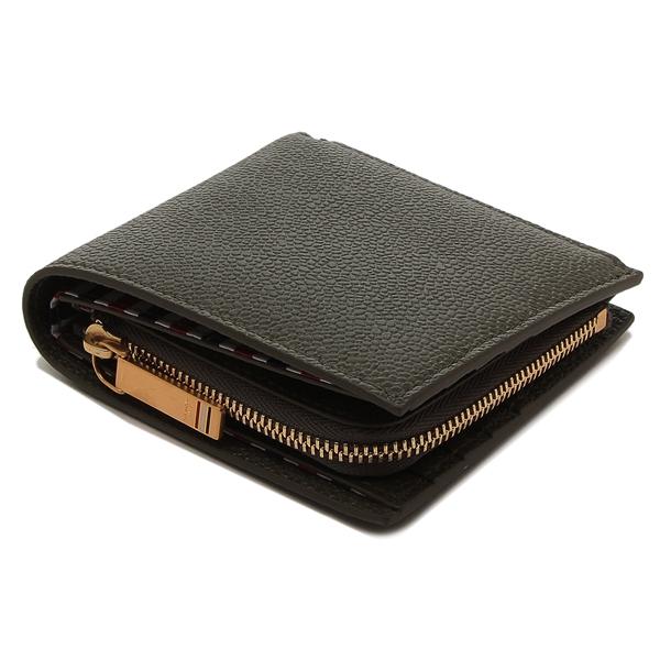 THOM BROWNE トムブラウン 二つ折り財布 ミニ財布 グリーン