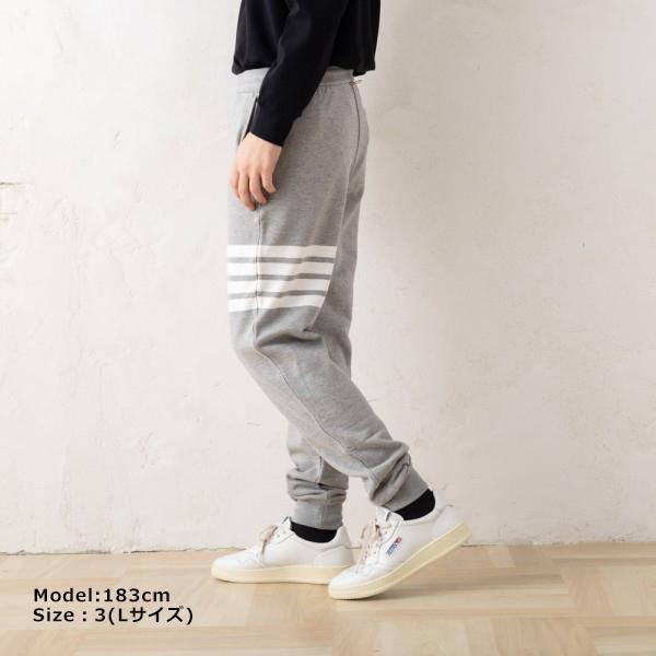 THOM BROWNE トムブラウン パンツ スウェットパンツ グレー THOM BROWNE トムブラウン パンツ スウェットパンツ グレー