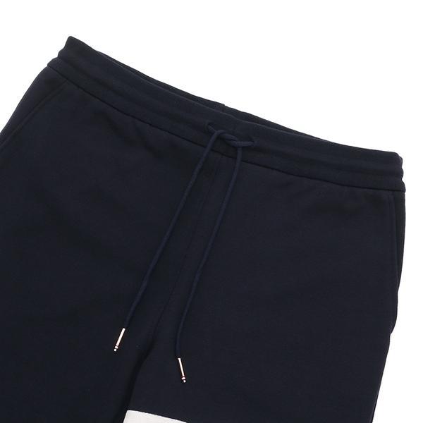 THOM BROWNE【美品】クロップドパンツ 紺 S位 トリコロール メンズ 4-BAR ジャージー スウェット ショートパンツ | Thom Browne