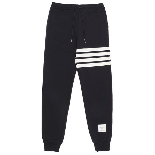THOM BROWNE トムブラウン パンツ スウェットパンツ ネイビー THOM BROWNE トムブラウン パンツ スウェットパンツ ネイビー