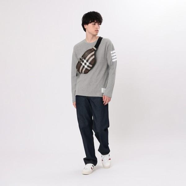 THOM BROWNE Tシャツ カットソー ロングスリーブT MJS245A 07323 THOM BROWNE トムブラウン Tシャツ カットソー ロングスリーブT