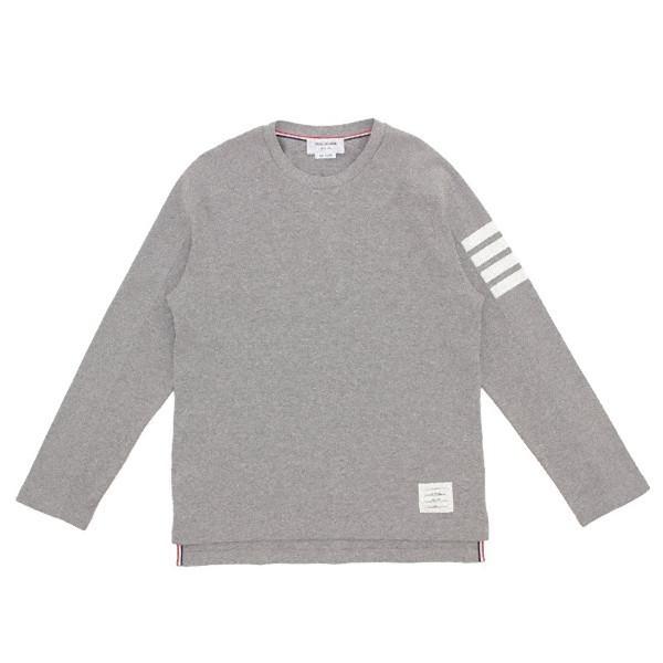 ブラウンアンドストリート Brown&Street 袖ウェーブロンT （グレー） ブラウンアンドストリート Brown&Street 袖ウェーブロンT