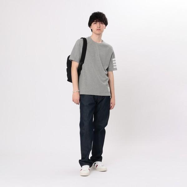 トムブラウン Tシャツ カットソー ショートスリーブT グレー メンズ THOM BROWNE MJS246A 07323 055の画像