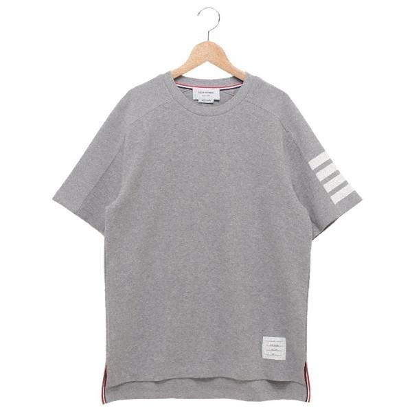 トムブラウン Tシャツ カットソー ショートスリーブT グレー メンズ THOM BROWNE MJS246A 07323 055の画像