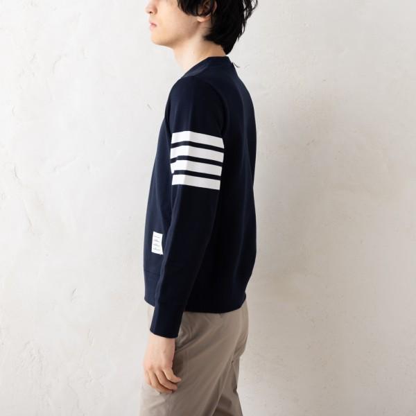 THOM BROWNE トムブラウン スウェット ネイビー メンズ MJT021H THOM BROWNE トムブラウン スウェット ネイビー メンズ MJT021H