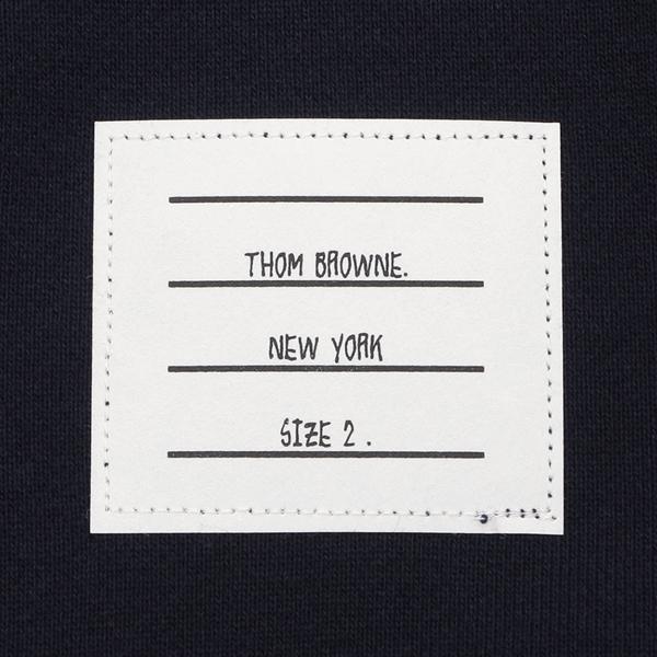 THOM BROWNE トムブラウン スウェット ネイビー メンズ MJT021H 00535
