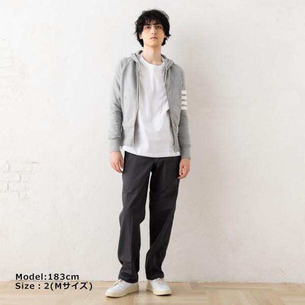 THOM BROWNE スウェット パーカー スウェットジップパーカー THOM BROWNE。 | BLOG