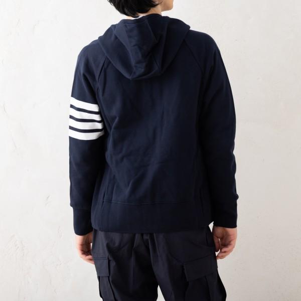 THOM BROWNE グレー パーカー Lサイズ THOM BROWNE（トム ブラウン） パーカー フーディー グレー メンズ