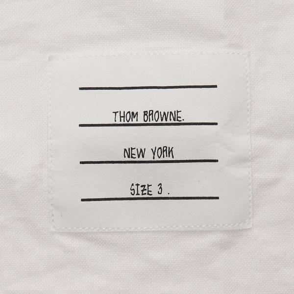 THOM BROWNE（トム ブラウン） シャツ オックスフォード ホワイト