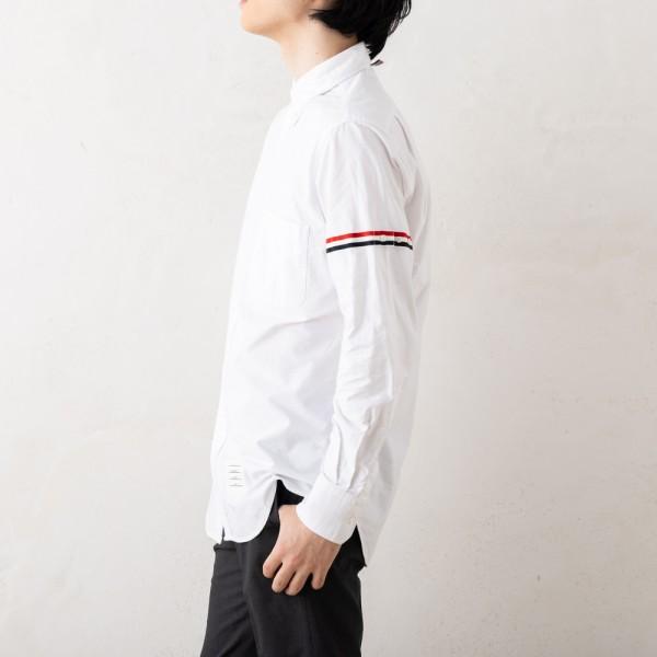 THOM BROWNE（トム ブラウン） シャツ ブラウス ホワイト メンズ THOM