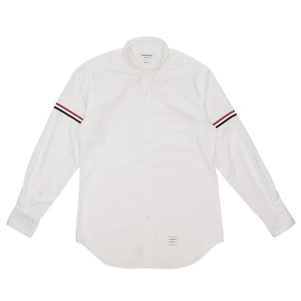 THOM BROWNE トムブラウン シャツ ブラウス ホワイト メンズ THOM BROWNE トムブラウン シャツ ブラウス ホワイト メンズ