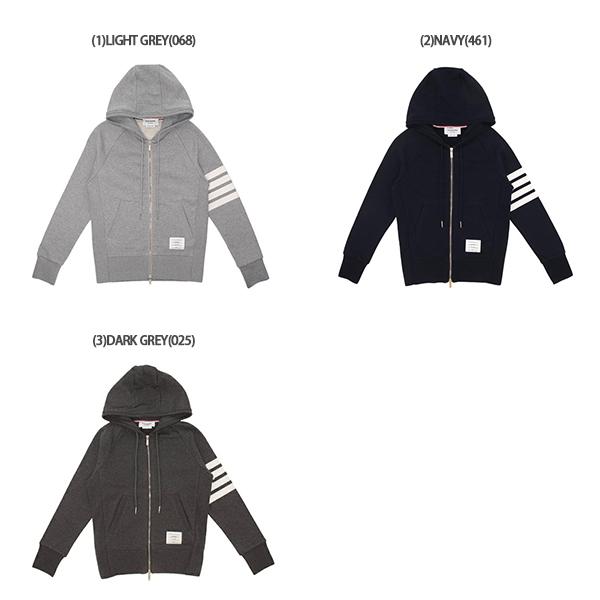 【美品】THOM BROWNE　トムブラウン　ジップアップパーカー　ネイビー 2 THOM BROWNE/トムブラウン 4bar ジップアップパーカー ネイビー サイズ