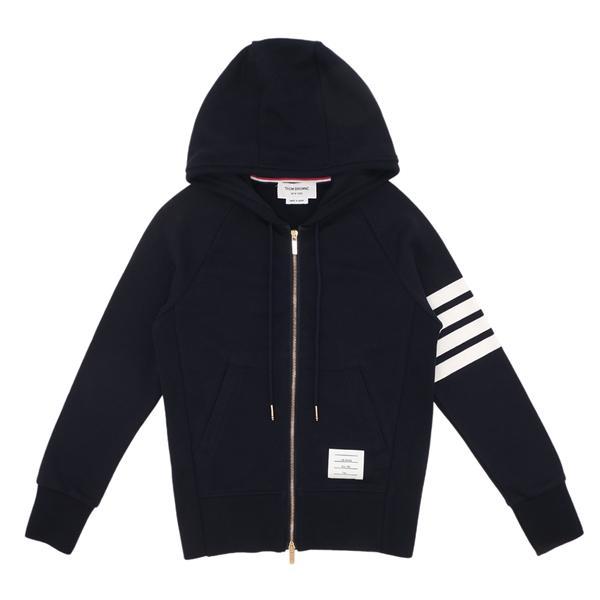 THOM BROWNE （トムブラウン）ファンミックスパーカー　サイズ0 Thom Browne フーディープルオーバー ファンミックス クラシックループ