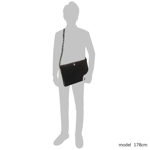 THOM BROWNE ショルダーバッグ UAG177A L0090 THOM BROWNE トムブラウン ショルダーバッグ ブラック メンズ