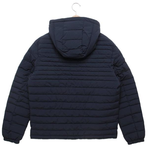 トミーヒルフィガー ダウンジャケット   ストレッチ キルテッド フーディー 中綿 シンプル ネイビー メンズ 151AP619 MID TOMMY HILFIGER（トミー・ヒルフィガー） ダウンジャケット ストレッチ