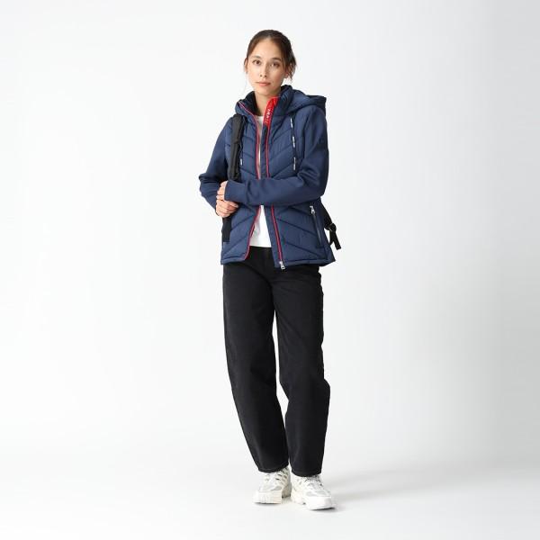 トミーヒルフィガー ジャケット パデッドジャケット ネイビー レディース   TP35119J NAVY TOMMY HILFIGER（トミー・ヒルフィガー） ジャケット パデッド