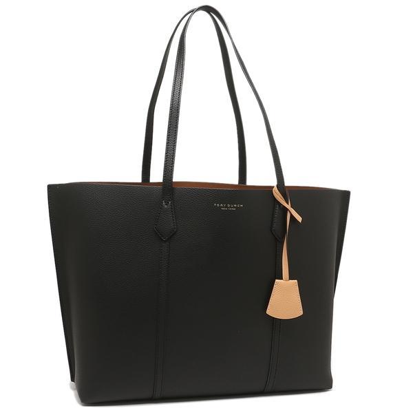 【極美品/保存袋】トリーバーチ ペリー トートバッグ レザー 肩掛け A4可 黒 TORY BURCH トリーバーチ トートバッグ ペリー ブラック