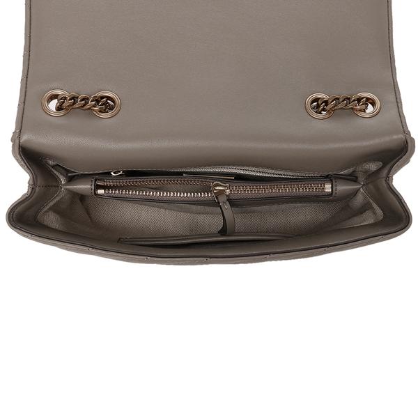 Tory Burch トリーバーチ　グレー　レザーハンドバッグ　ショルダーバッグ TORY BURCH トリーバーチ バッグ レザー ウィラ マット