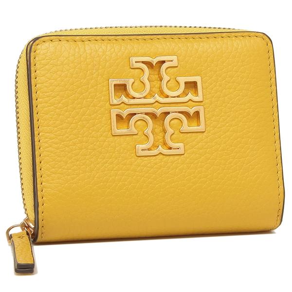 公式通販 P10 還元 4 5 時 24時 トリーバーチ 折財布 ミニ財布 アウトレット レディース Tory Burch 707 ライトイエロー 今だけ限定価格 Newmatic Ae