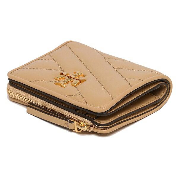 未使用トリーバーチ TORY BURCH　レザー三つ折り財布　ミニ財布　ゴールド トリーバーチ TORY BURCH 155033 三つ折り財布 McGraw Micro Tri