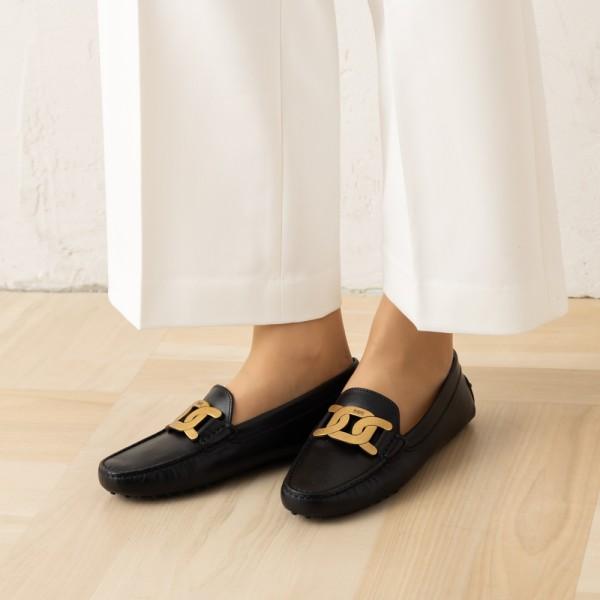 未使用✨TOD's トッズ　ドライビングシューズ　ローファー　Uチップ　厚底 トッズ TOD'S シューズ ケイトゴンミーニ ドライビングシューズ