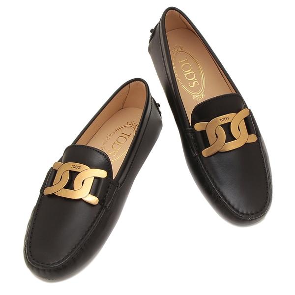 TOD’S トッズ ローファー Woman ブラック トッズ レザー ローファー